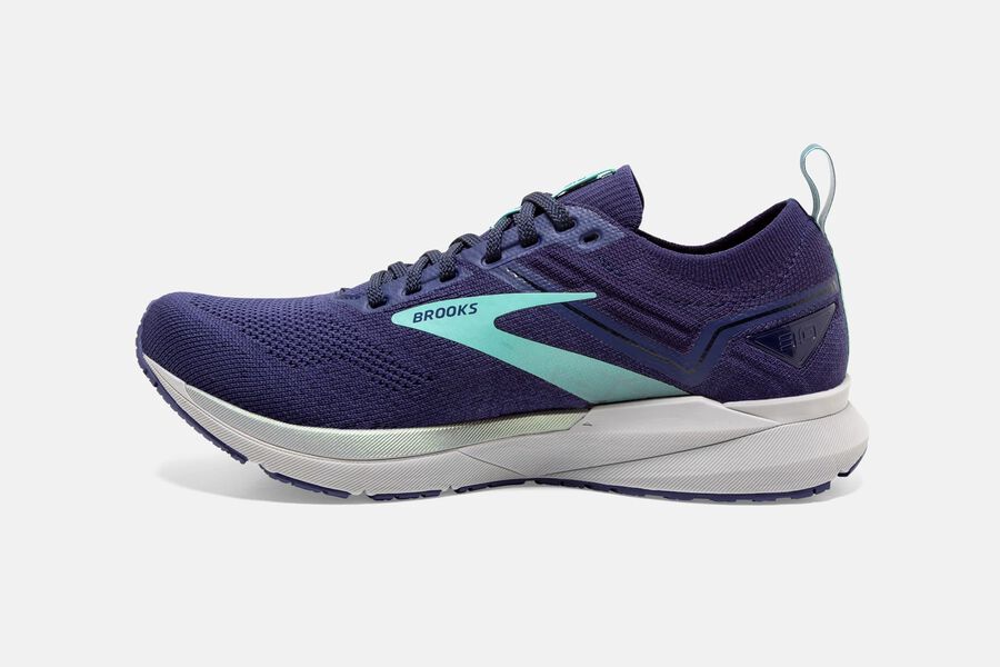 Brooks Ricochet 3 Road Running Shoes Womens Purple/Turquoise 061735-LJI